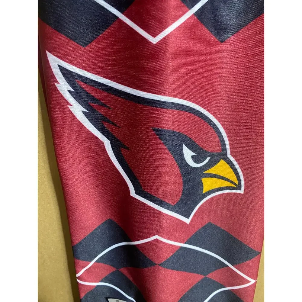 Arizona Cardinals Scarf Unisex OS Red Black Fringe